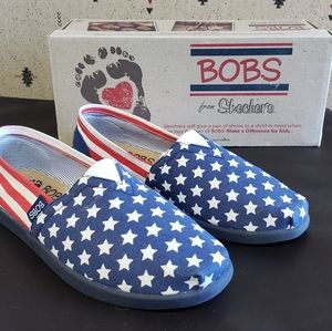 American flag bobs from skechers